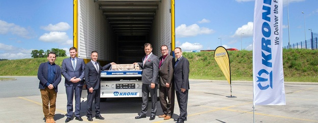500. Krone-Koffer-Trailer für Dachser France