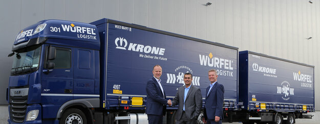 Würfel Logistik relies on Krone