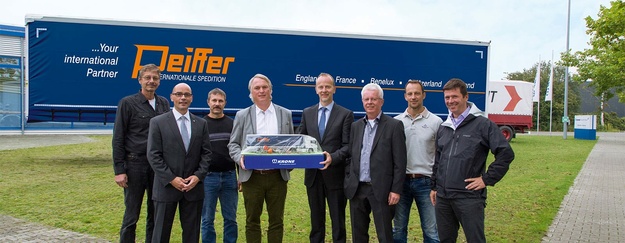 400. Krone Trailer an Spedition Peiffer