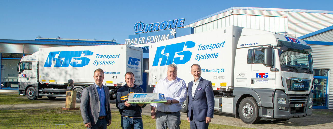 [Translate to EN:] 45 Krone Einheiten an RTS Transport Service GmbH