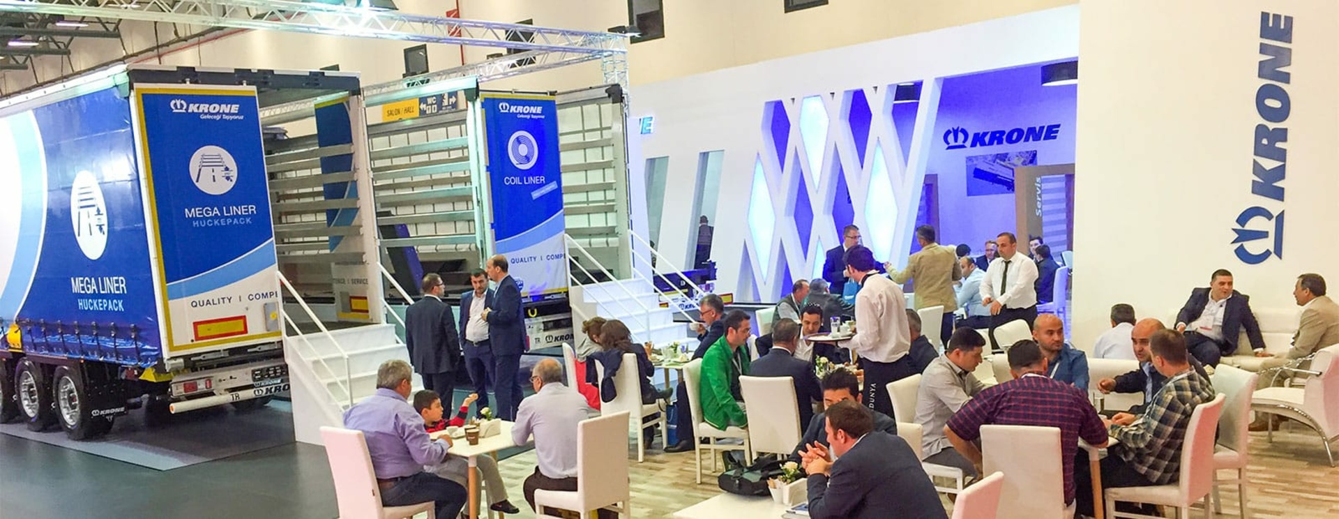 [Translate to EN:] Krone auf der Comvex in Istanbul