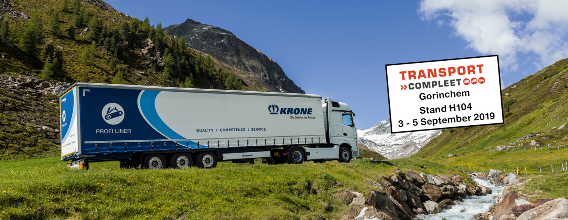 Krone auf der Transport Compleet in Gorinchem