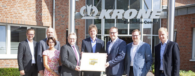 [Translate to EN:] Krone Business Center in Haselünne offiziell eröffnet