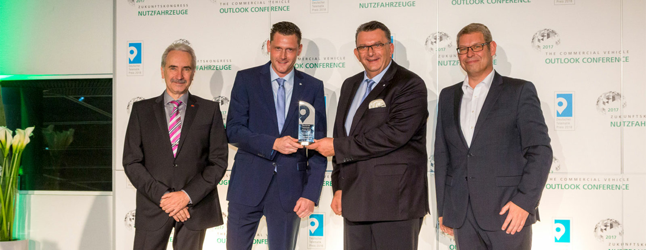 KRONE Sieger des Deutschen Telematik Preis 2018