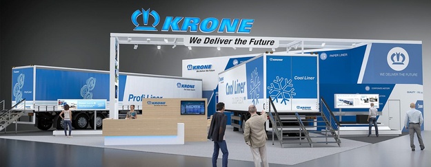 KRONE auf der Moskauer Messe Comtrans 2017