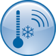 Integrated temperature recorder in accordance DIN EN 12830